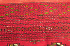 1' 9" x 4' 3" Vintage Turkeman Rug image 4