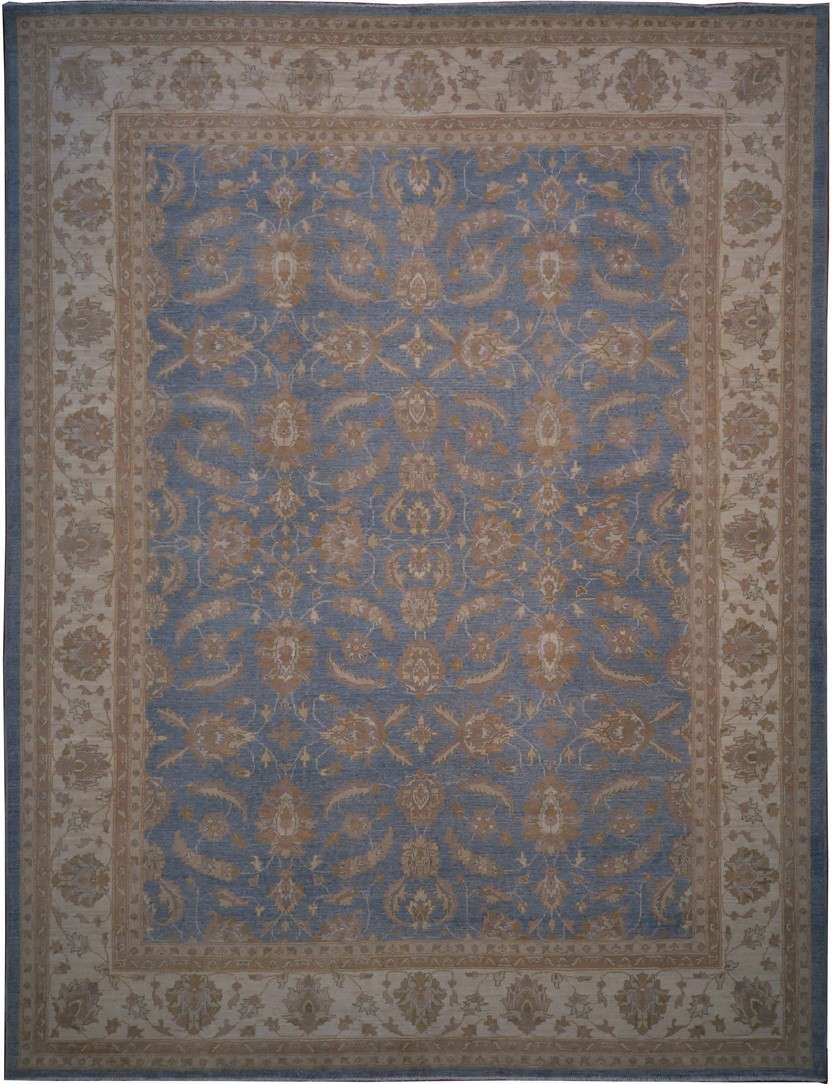 9' 1" x 11' 8" Pakistan Oushak Rug image 0