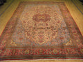 7' 0" x 10' 6" Persian Qum Rug image 1
