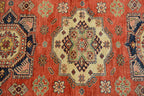 4' 0" x 6' 1" Pakistan Kazak Rug image 3