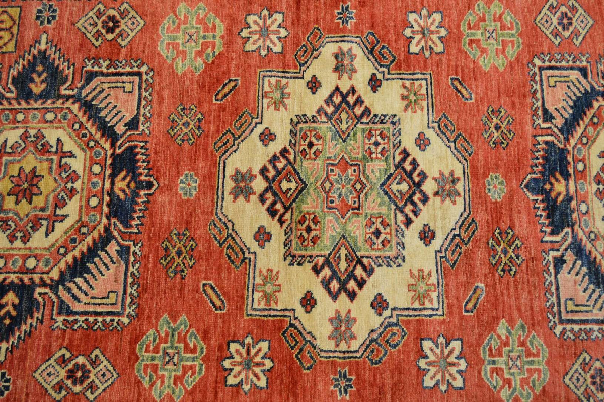 4' 0" x 6' 1" Pakistan Kazak Rug image 3