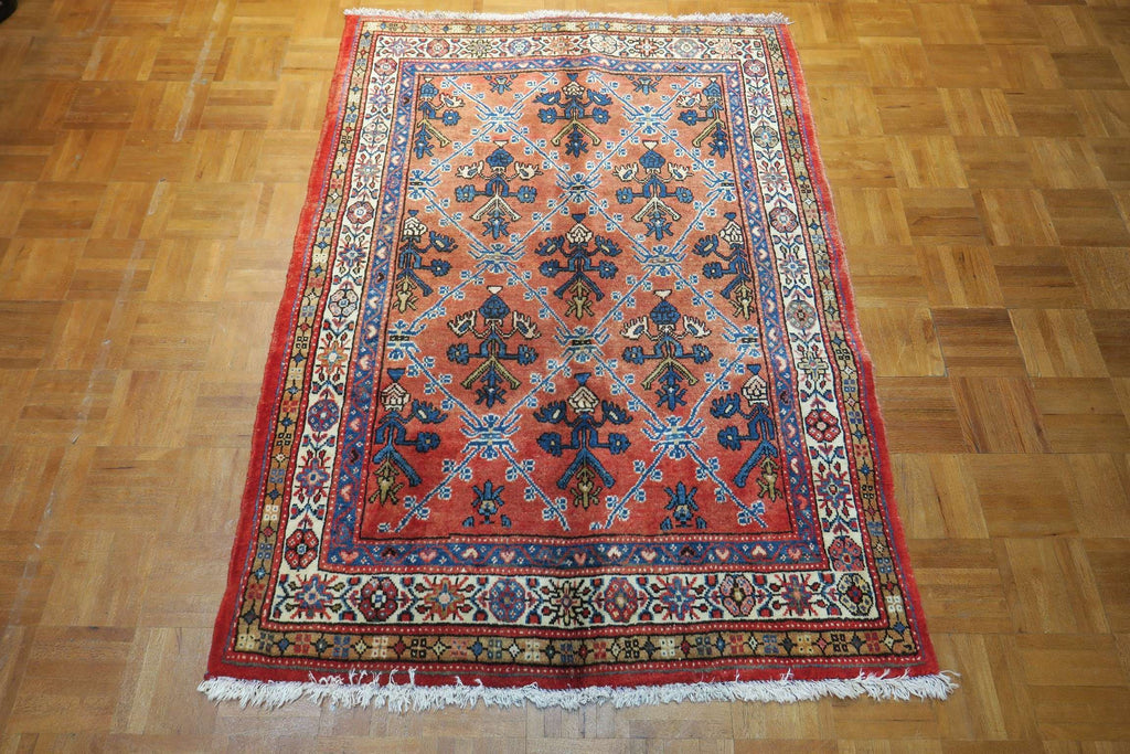 3' 6" x 5' 0" Persian Joshaghan Rug image 5