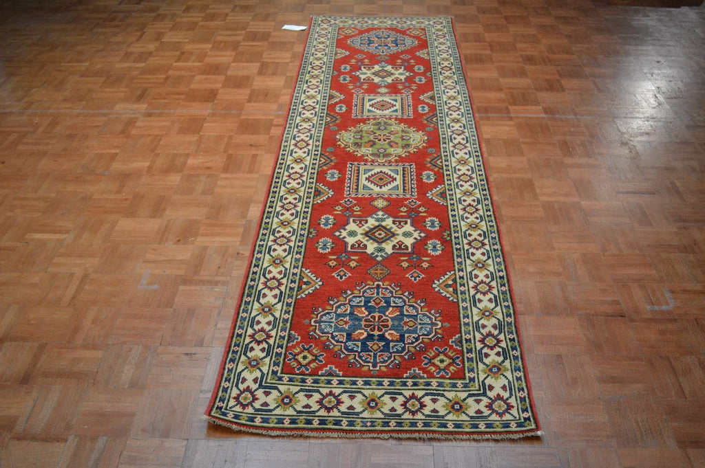 2' 8" x 9' 7" Pakistan Kazak Runner image 1