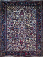 8' 2" x 10' 5" Persian Heriz Rug image 0