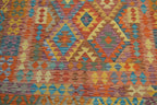 5' 3" x 6' 4" India Kilim Rug image 4