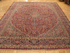 9' 2" x 11' 1" Persian Kerman Rug image 1