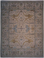9' 2" x 12' 0" India Oushak Rug image 0