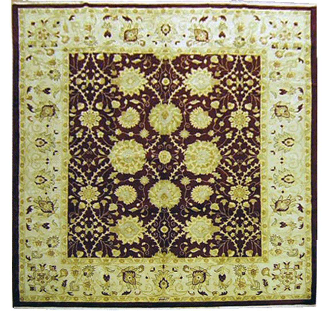 9' 8" x 10' 5" Persian Sultanabad Square Rug image 0