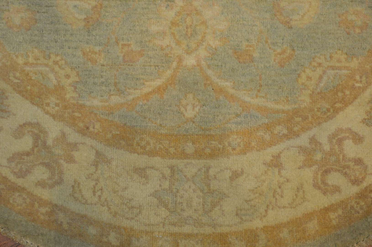 4' 1" x 4' 1" Pakistan Peshawar Rug image 6