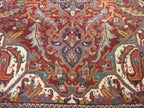 8' 0" x 11' 0" Persian Heriz Rug image 2