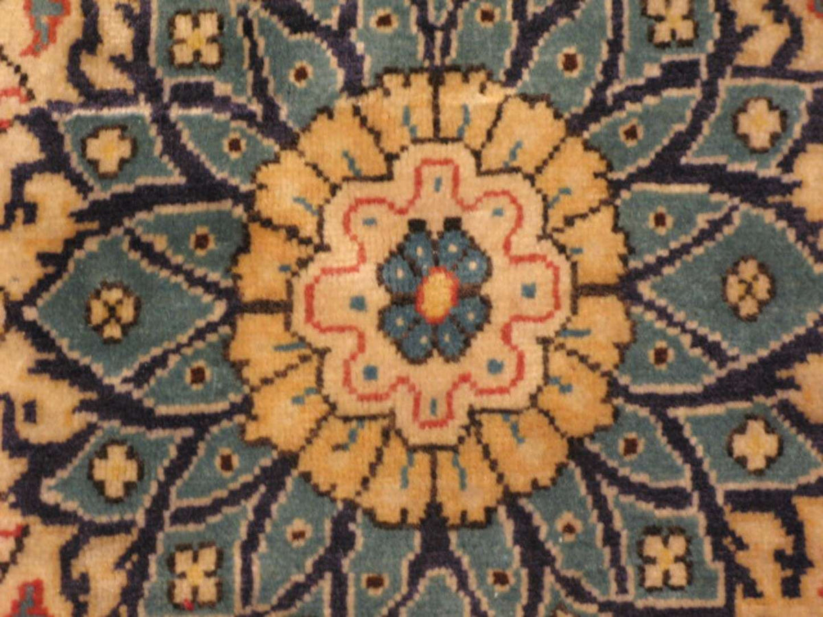 6' 7" x 10' 7" Persian Qum Rug image 5