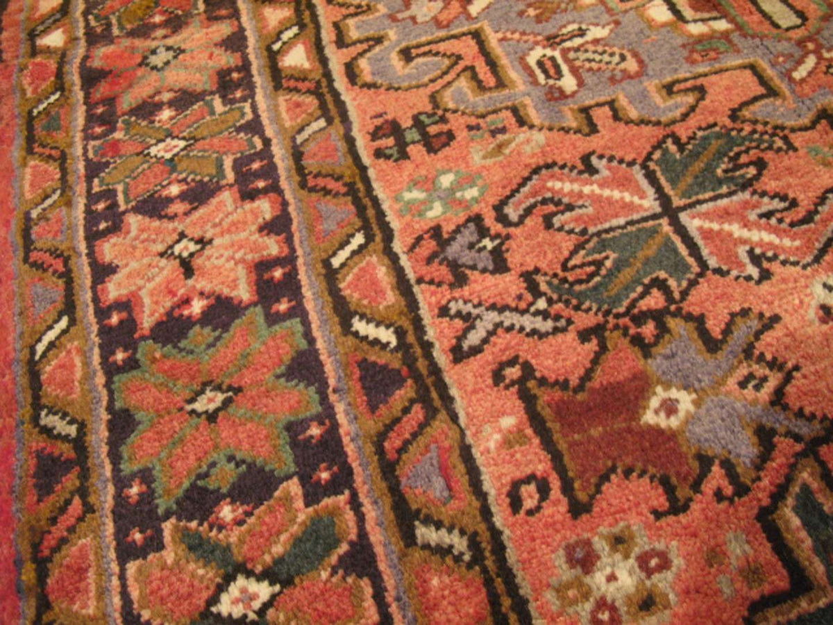 3' 6" x 10' 5" Persian Heriz Runner image 10