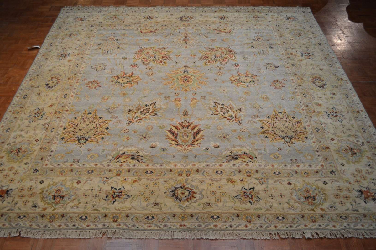 9' 8" x 10' 0" India Sultanabad Square Rug image 1