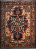 9' 0" x 11' 8" Pakistan Serapi Rug image 0