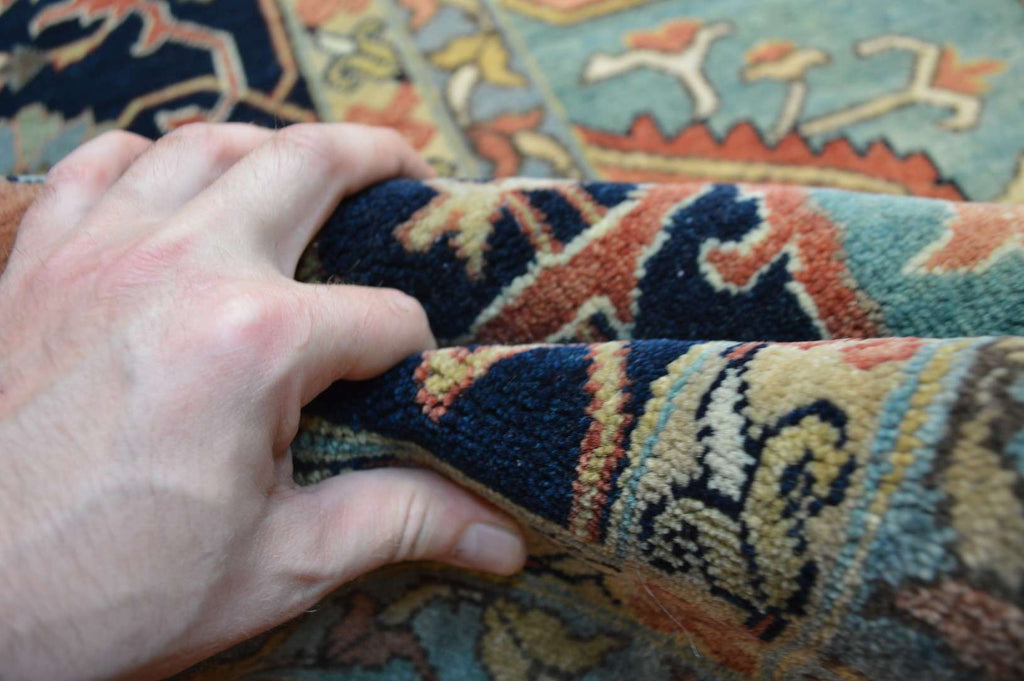 9' 0" x 12' 0" India Serapi Rug image 11