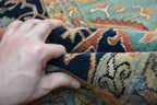 9' 0" x 12' 0" India Serapi Rug image 11