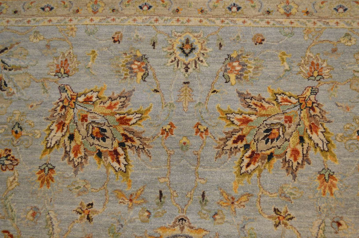 7' 9" x 8' 1" India Sultanabad Square Rug image 4