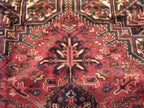 8' 7" x 11' 2" Persian Heriz Rug image 6