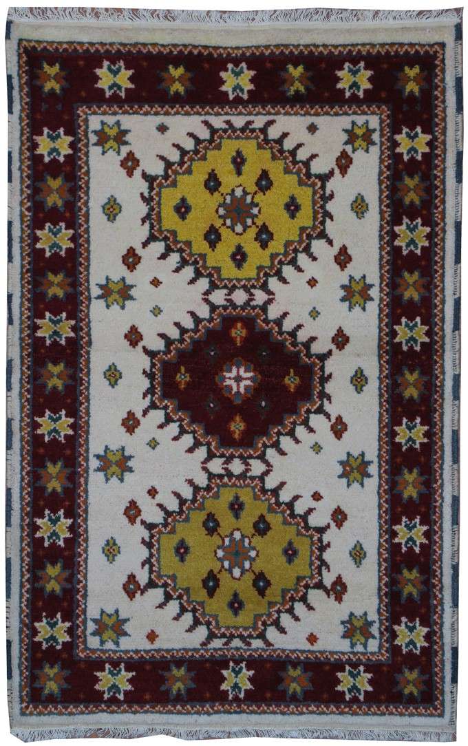 3' 0" x 5' 0" India Kazak Rug image 0