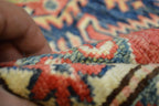 4' 0" x 6' 1" Pakistan Kazak Rug image 10