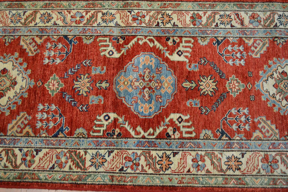 2' 9" x 8' 10" Pakistan Kazak Runner image 4