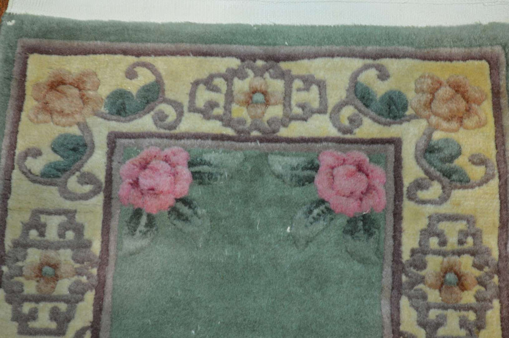 2' 1" x 4' 2" China Tabriz Rug image 4
