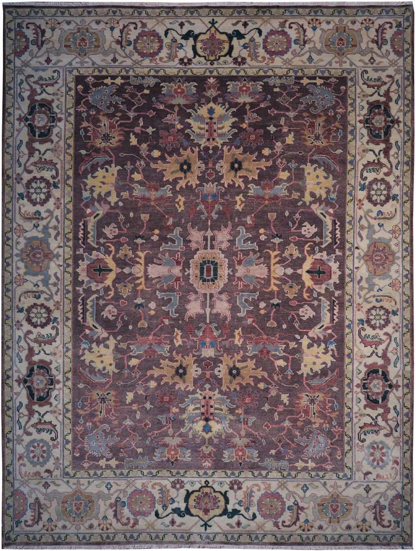 9' 0" x 11' 8" India Mahal Rug image 0