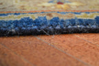 4' 2" x 4' 9" India Agra Rug image 10