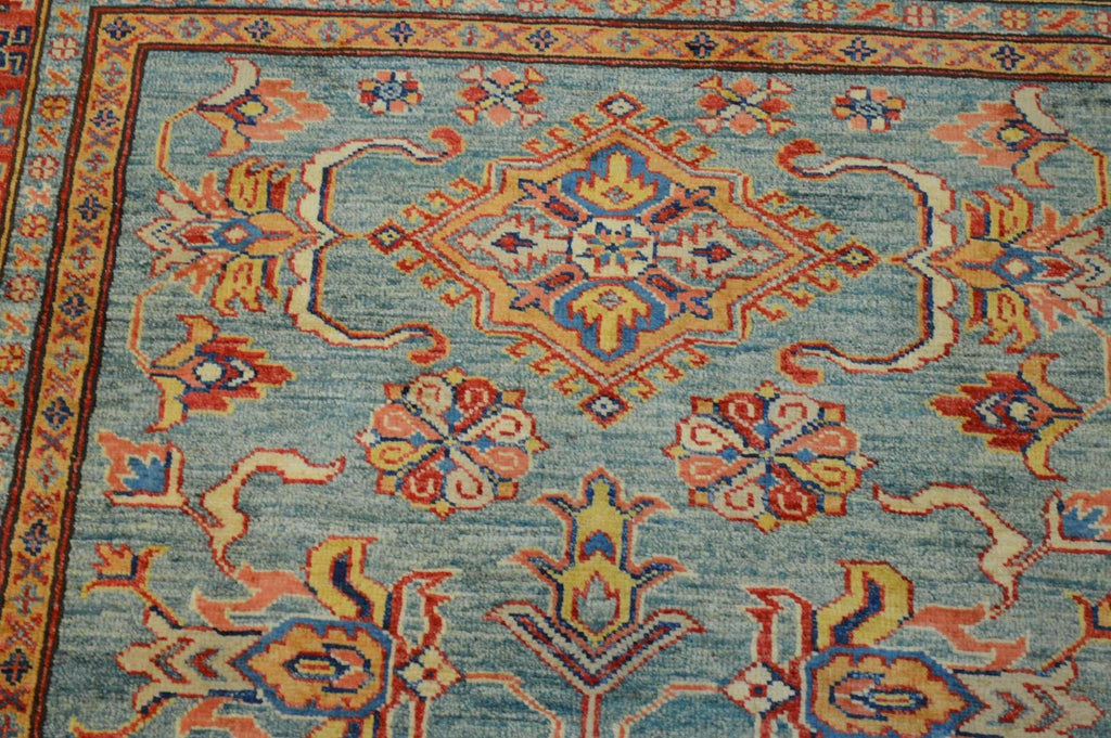 4' 0" x 6' 1" Pakistan Kazak Rug image 11