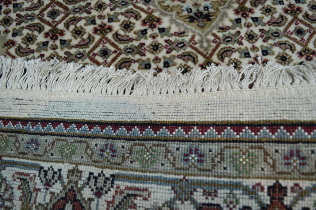 4' 1" x 6' 4" India Tabriz Rug image 12