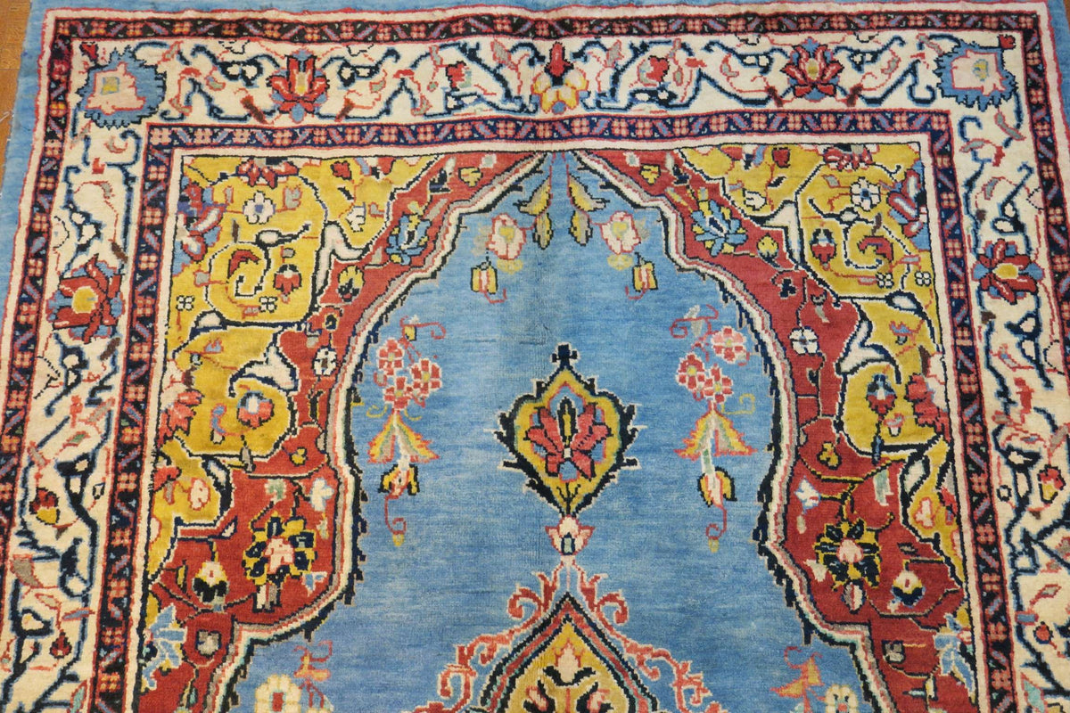 3' 3" x 5' 3" Persian Sarouk Rug image 4