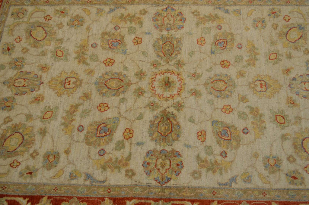4' 0" x 5' 7" Pakistan Peshawar Rug image 5