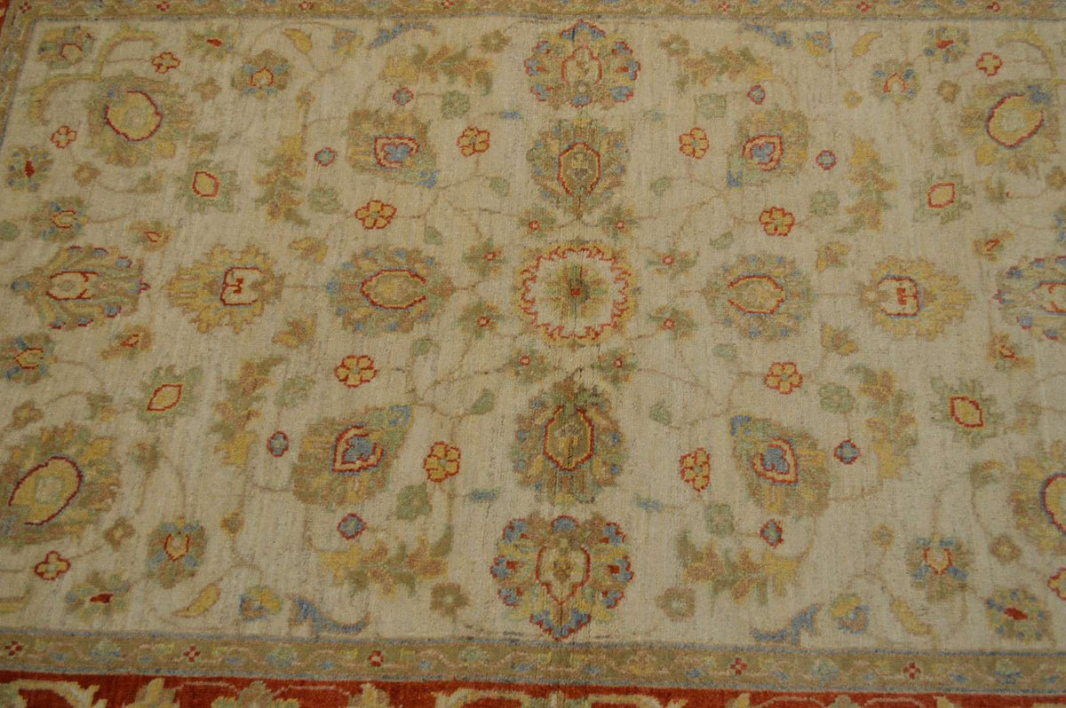 4' 0" x 5' 7" Pakistan Peshawar Rug image 5