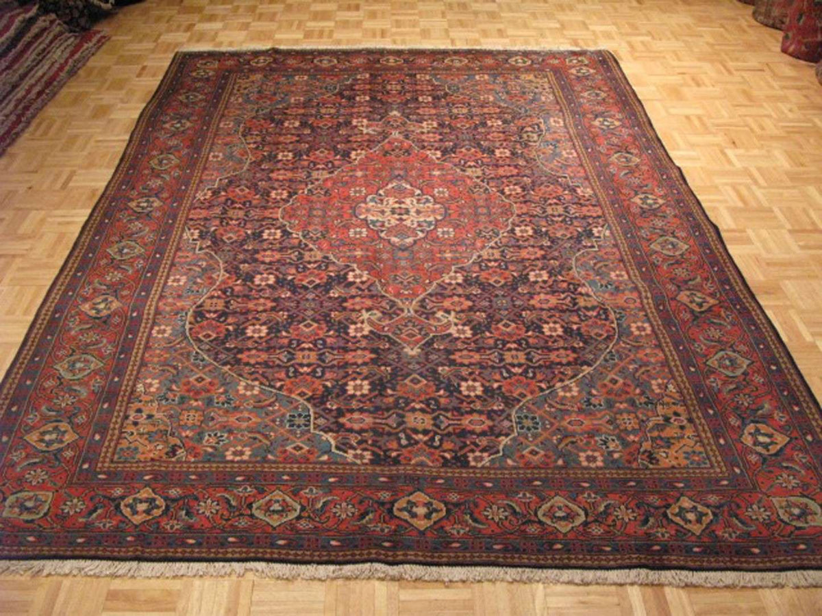 7' 3" x 10' 0" Persian Sarouk Rug image 0