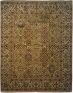 8' 1" x 10' 1" India Agra Rug image 0