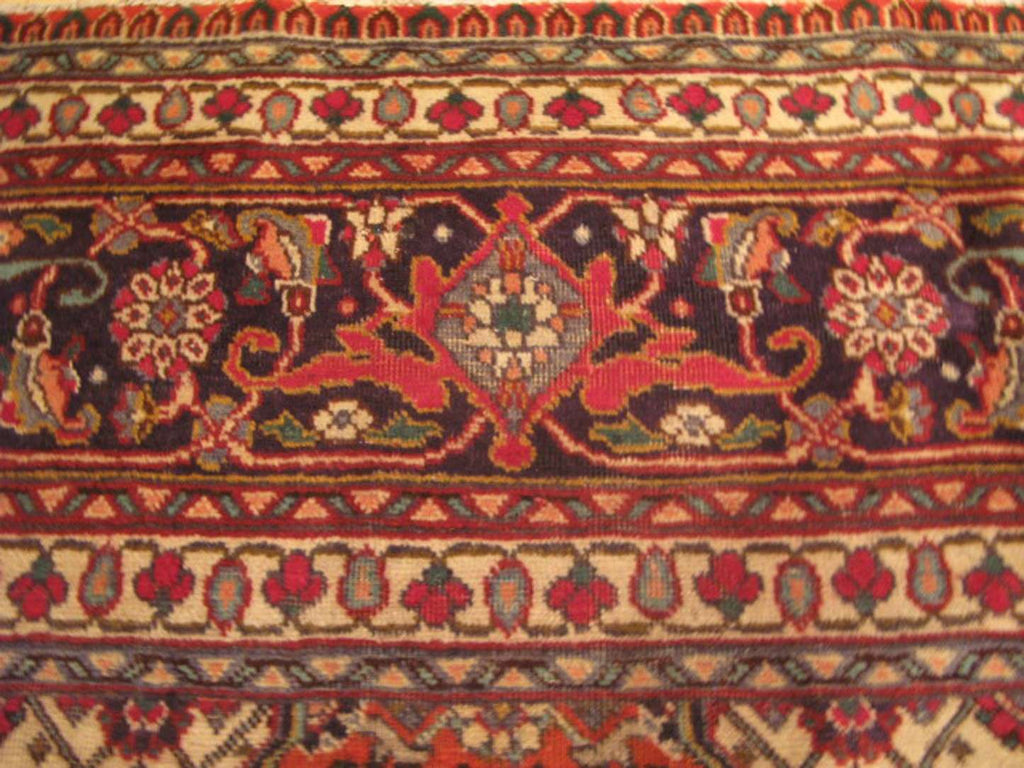 8' 0" x 11' 2" Persian Tabriz Rug image 2