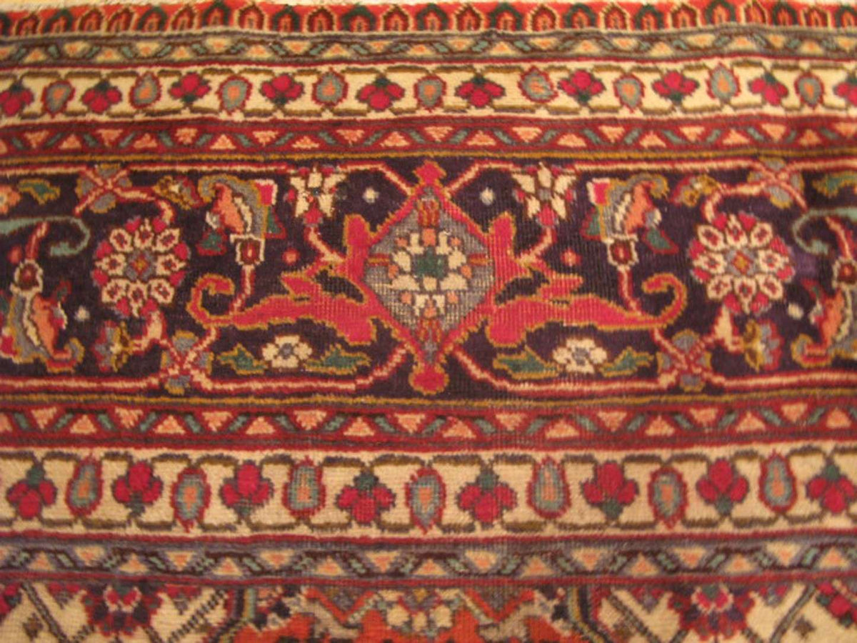 8' 0" x 11' 2" Persian Tabriz Rug image 2