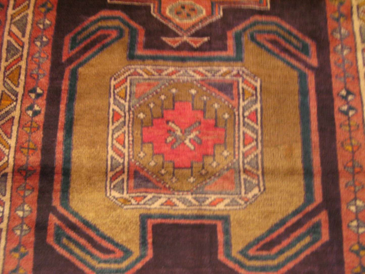 3' 4" x 6' 3" Persian Meshkin Rug image 7