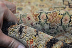 3' 8" x 4' 9" India Agra Rug image 5