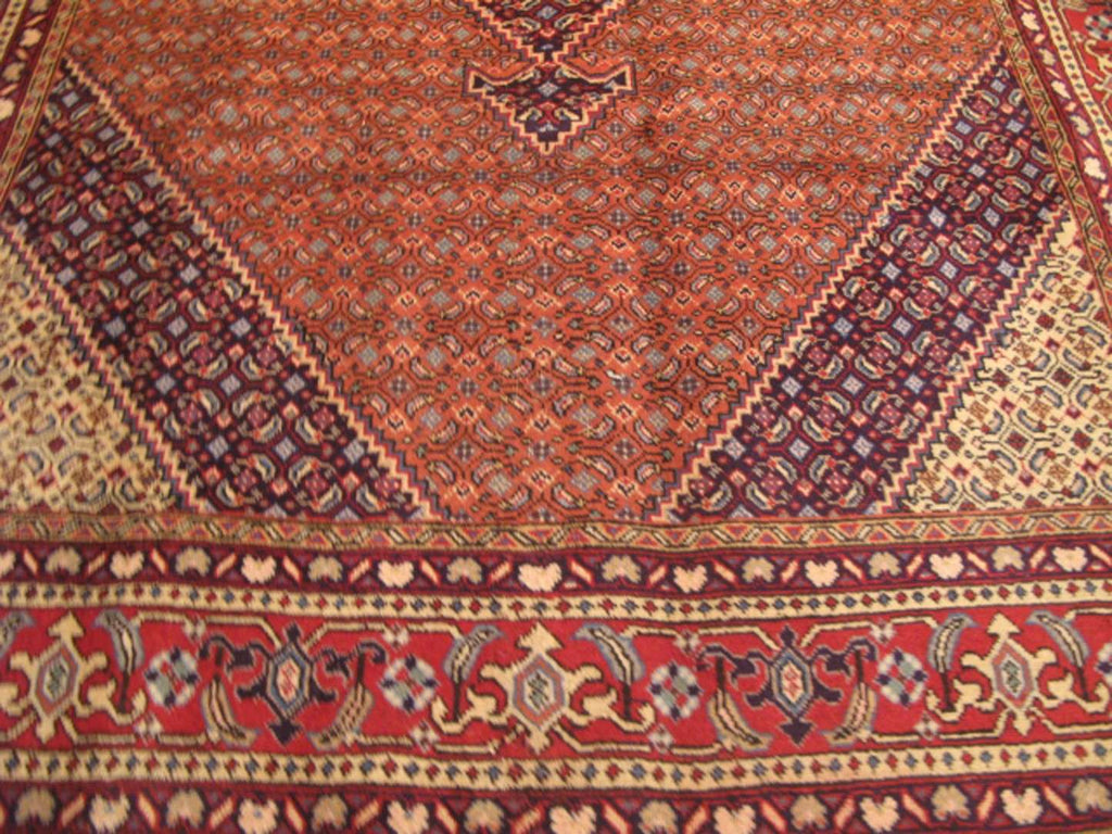 6' 4" x 9' 9" Persian Bijar Rug image 9