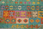 6' 6" x 9' 5" India Kilim Rug image 4