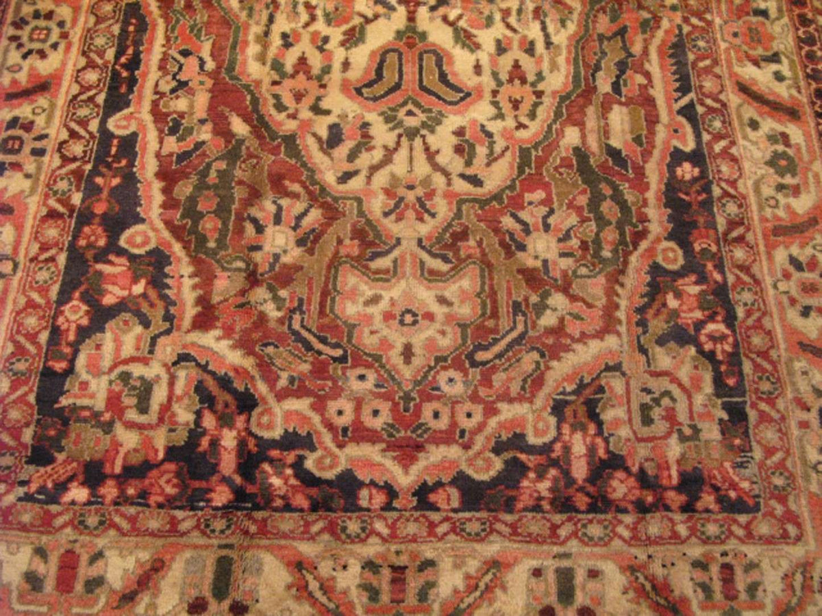 5' 3" x 9' 8" Persian Bakhtiari Rug image 9
