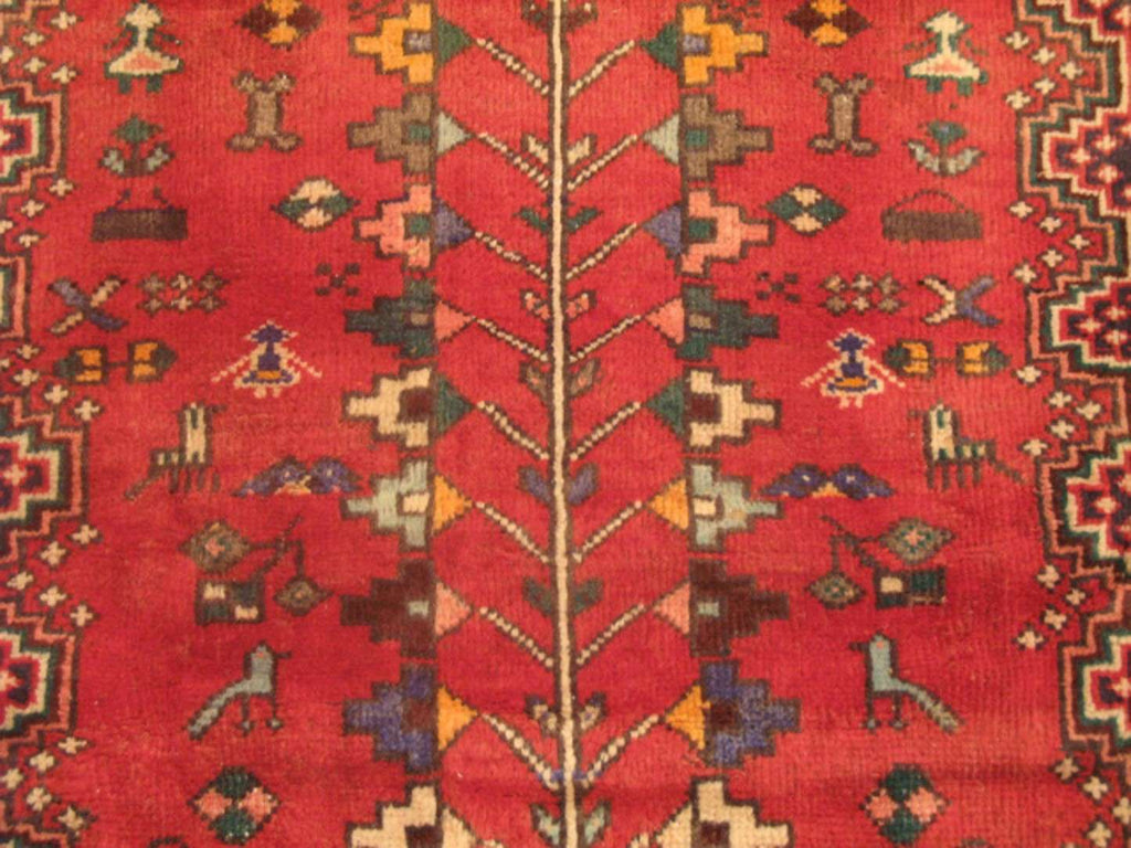 5' 0" x 9' 7" Persian Abadeh Rug image 8