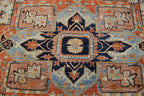 9' 0" x 12' 0" Pakistan Serapi Rug image 7