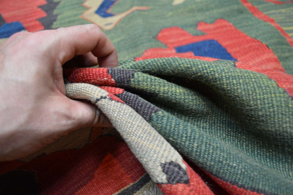 6' 0" x 9' 0" India Kilim Rug image 11