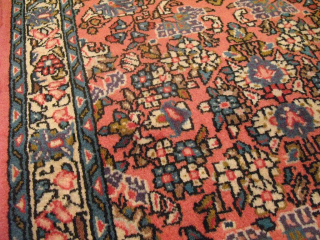 2' 2" x 4' 4" Vintage Sarouk Rug image 8