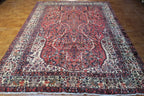 6' 9" x 10' 4" Vintage Khorasan Rug image 6
