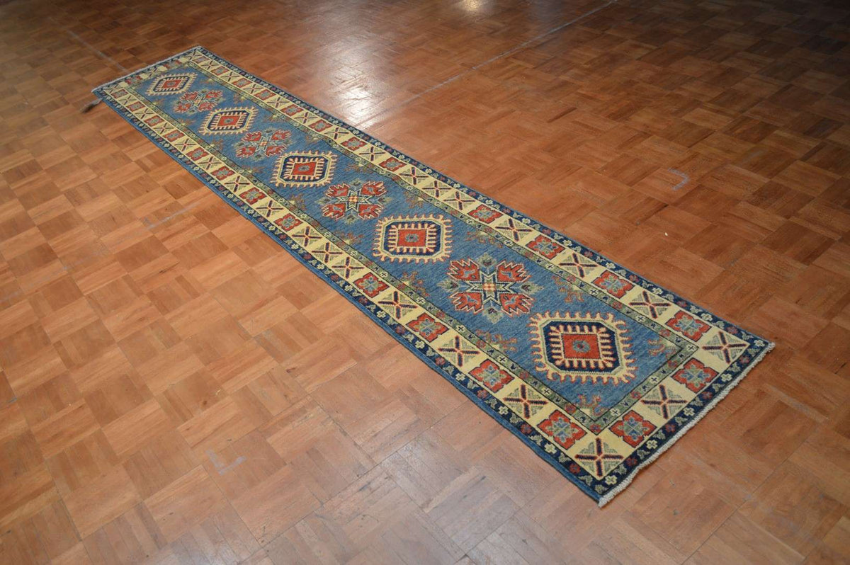 2' 0" x 11' 0" Pakistan Kazak Runner image 9