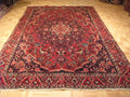 7' 0" x 10' 3" Vintage Bakhtiari Rug image 1