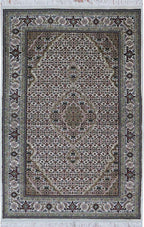 4' 1" x 6' 4" India Tabriz Rug image 0